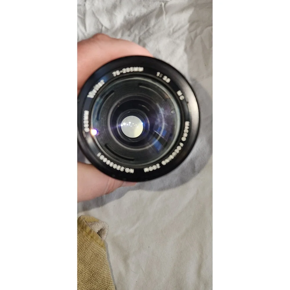 Vivitar 75-205mm 1: 3.8 MC Zoom Lens for Canon Macro Focusing Zoom C/FD Japan
